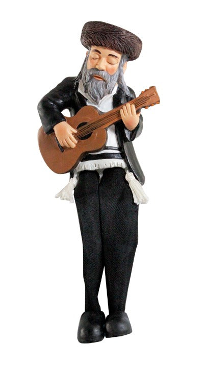 Pol Figurine With Cloth Legs- Guitar