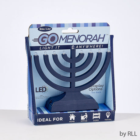 Go Menorah TM - Light It Anywhere - Navy