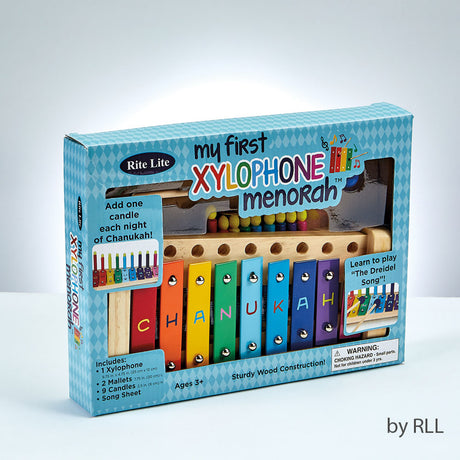 My First Xylophone Wood Menorah