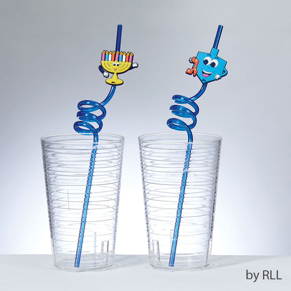 Chanukah Straws - Set of 4