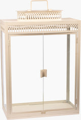 Glass Menorah Display Box - Large