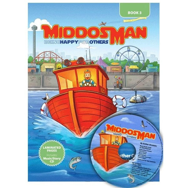 MiddosMan - Being Happy for Others - Book & Read-Along CD Vol 3