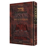 Interlinear Siddur Weekday Pocket Ashkenaz H/b