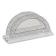 Acrylic Napkin Holder - Round Royal Design