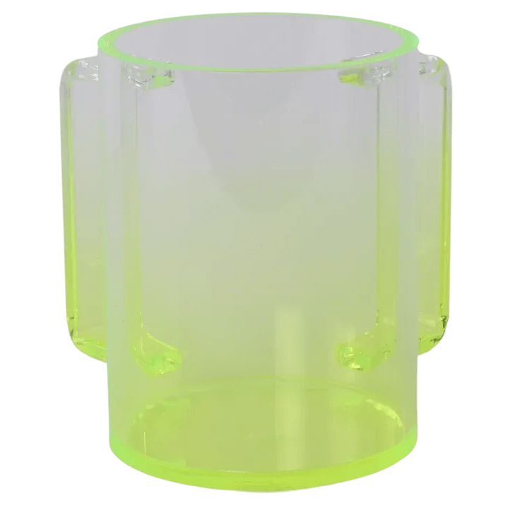 Acrylic Washing Cup Yellow