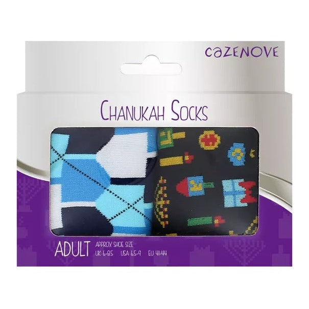 Adult Chanukah Socks