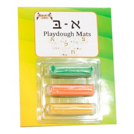 Alef Beis Playdough Mats