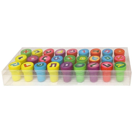 Aleph- Bet Stamps plastic 27pieces