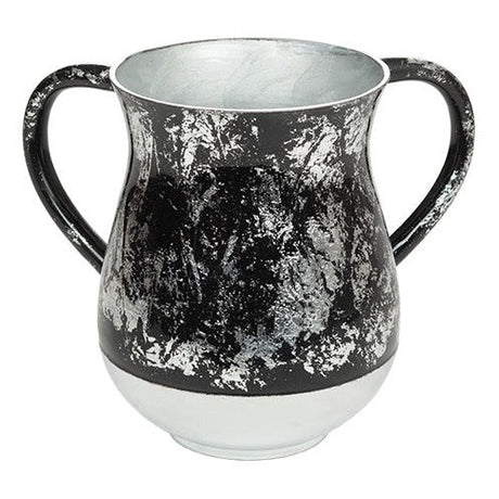 Aluminium Washing Cup 13 cm - Black and Silver