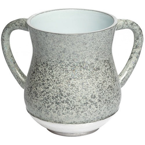 Aluminum Washing Cup 13 Cm - Silver Glitter #2