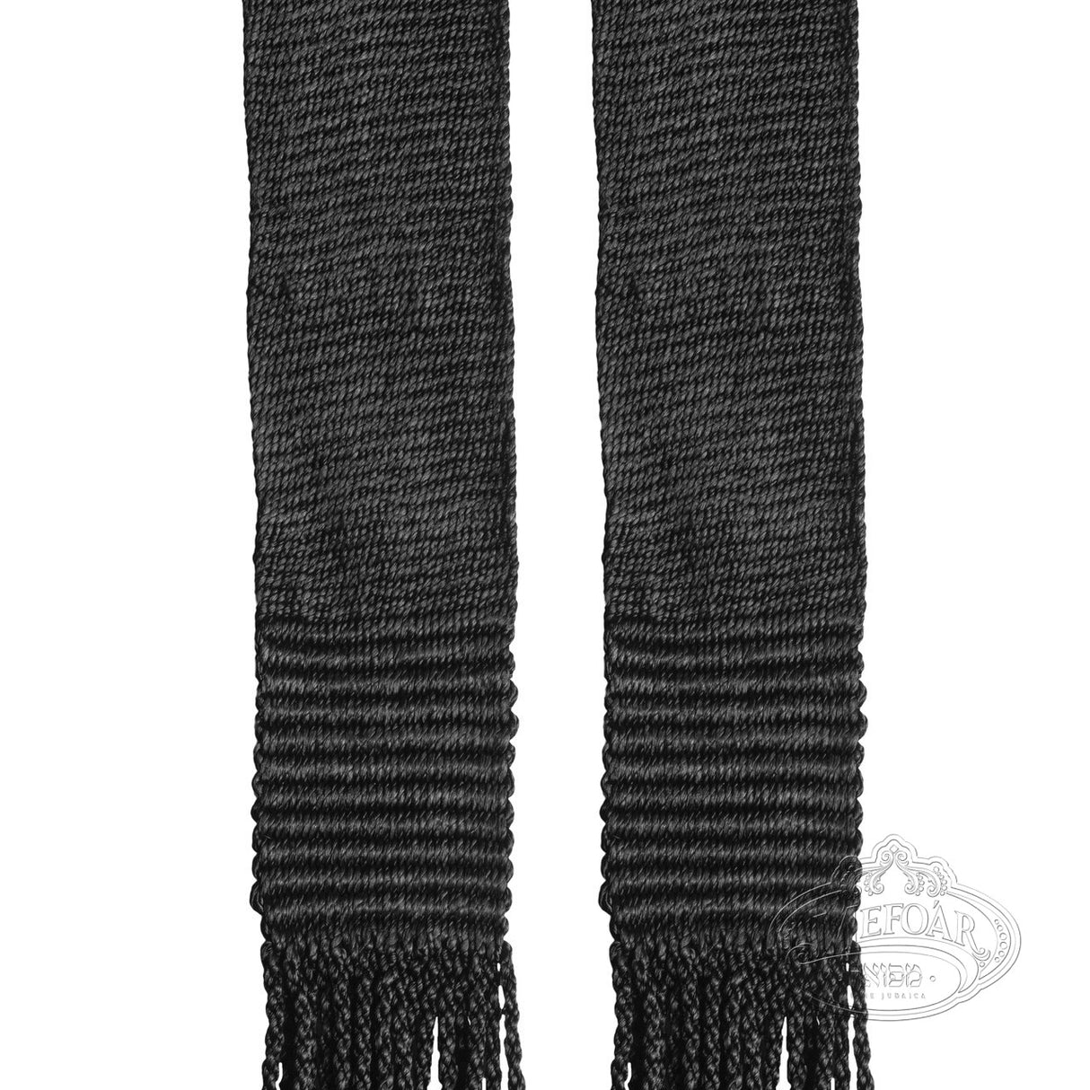 Silk Gartel, Handmade, Black Strings