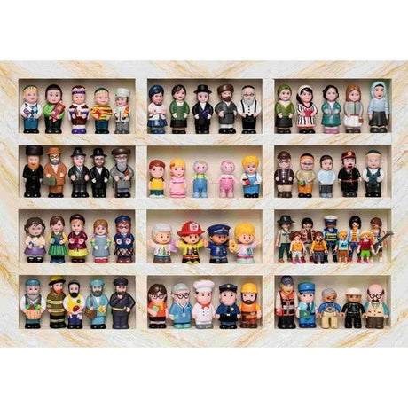 Jigsaw Puzzle: Mentchies / Little Figures 500 Pcs.