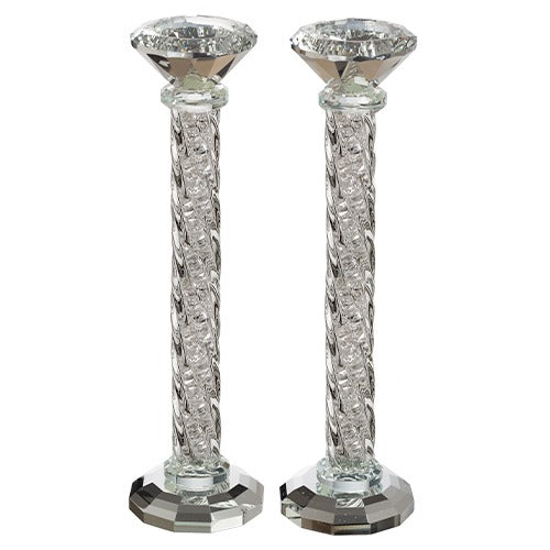 Candlesticks - Crystal - 25.5 Cm 2 Pk.