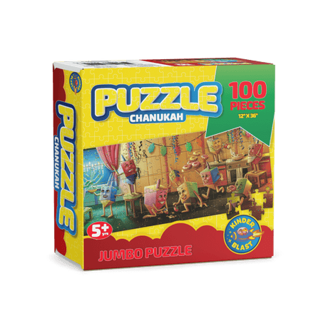 Chanukah 100 Piece Panorama Puzzle