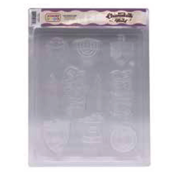 Chanukah Chocolate Mold - Assorted Shapes