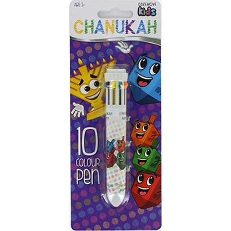 Chanukah Coloured Pen