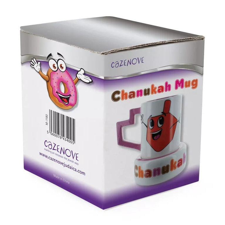 Chanukah Doughnut Mug