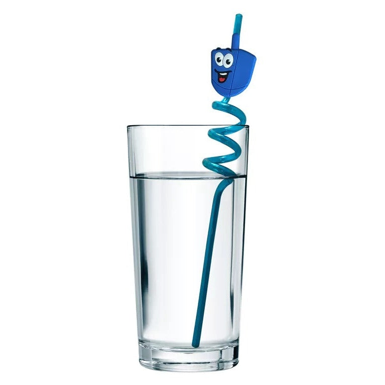 Chanukah Dreidel Straws