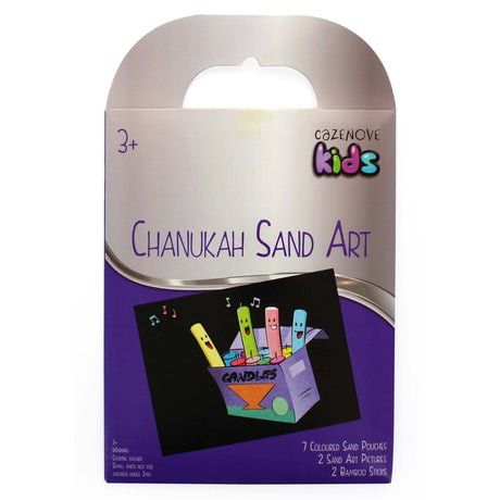 Chanukah Sand Art