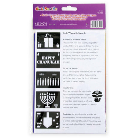 Chanukah Stencils