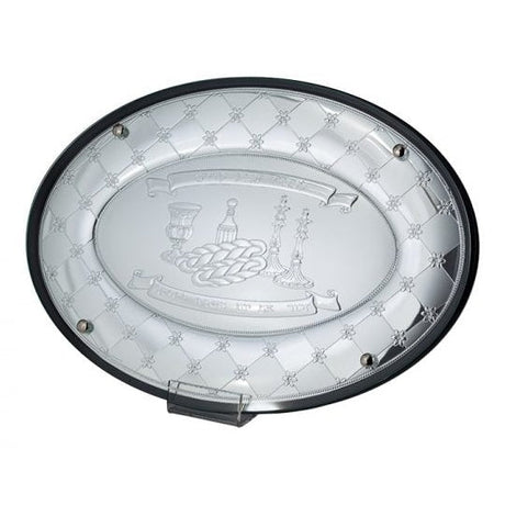 Chess Oval King Tray L