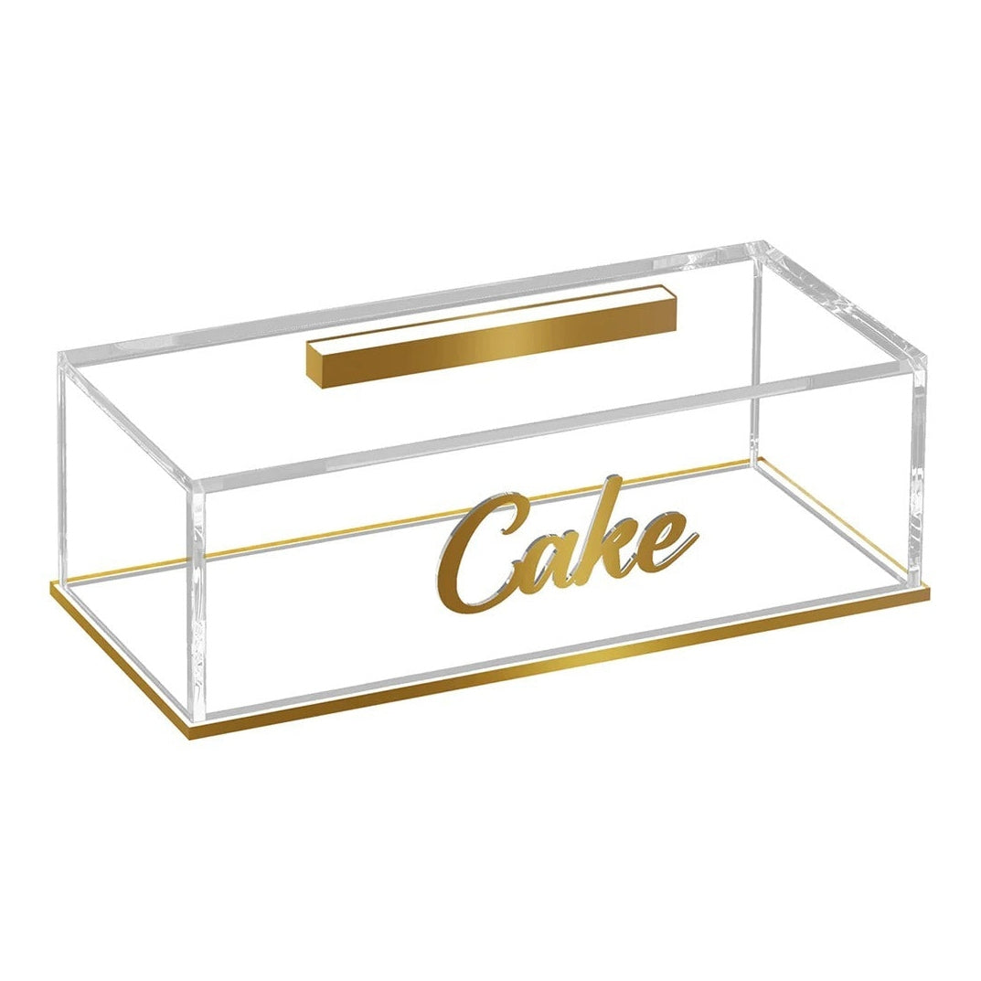 Classic Cake Log Holder - Gold