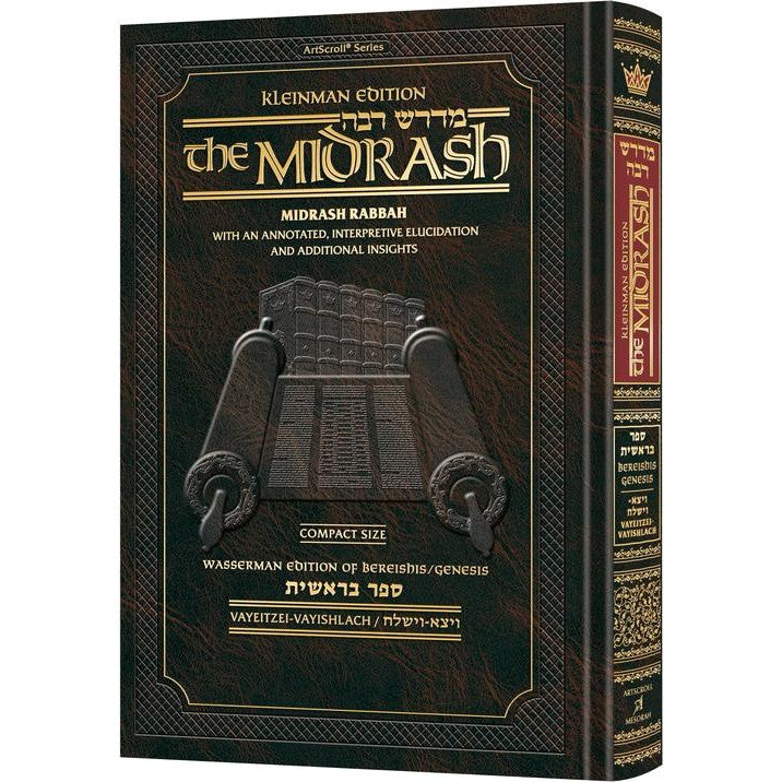 Kleinman Ed Midrash Rabbah Compact Size: Bereishis Vol 3 Vayeitzei through Vayishlach