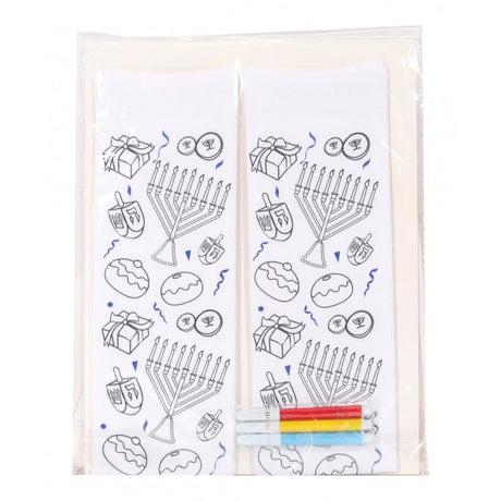 Color-In Chanukah Socks