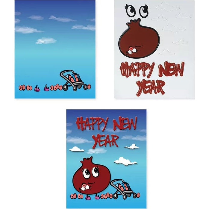 Create Your Own 3D New Year Cards