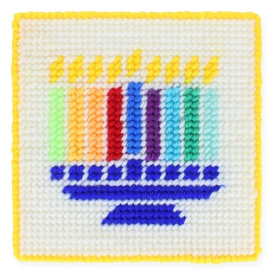 Cross Stitch for Chanukah #1