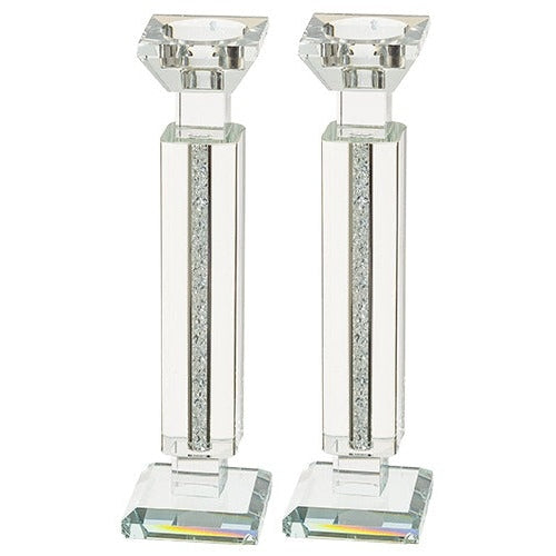 Crystal Candlesticks 26 cm