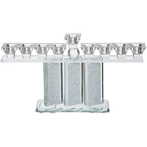 Crystal Elegant Hanukkiah 20x37 cm