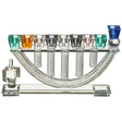 Crystal Elegant Hanukkiah 27.5x29 cm