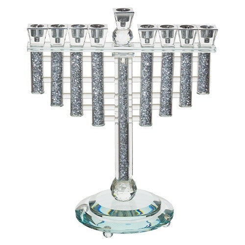 Crystal Elegant Hanukkiah 31x28 cm