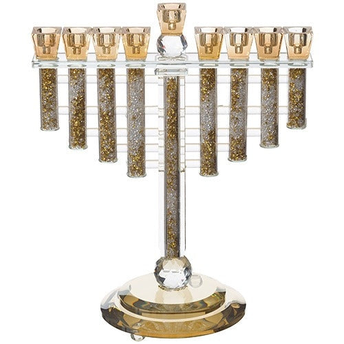 Crystal Elegant Hanukkiah 31x28 cm