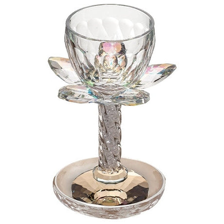 Crystal Kiddush Cup 17.5 Cm - Brown