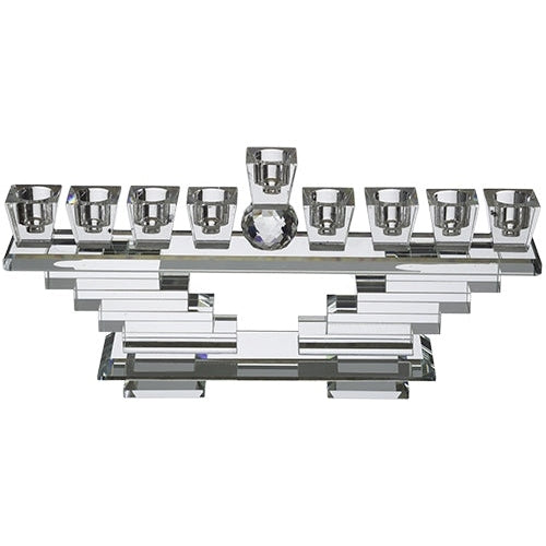 Crystal Menorah 28*13cm