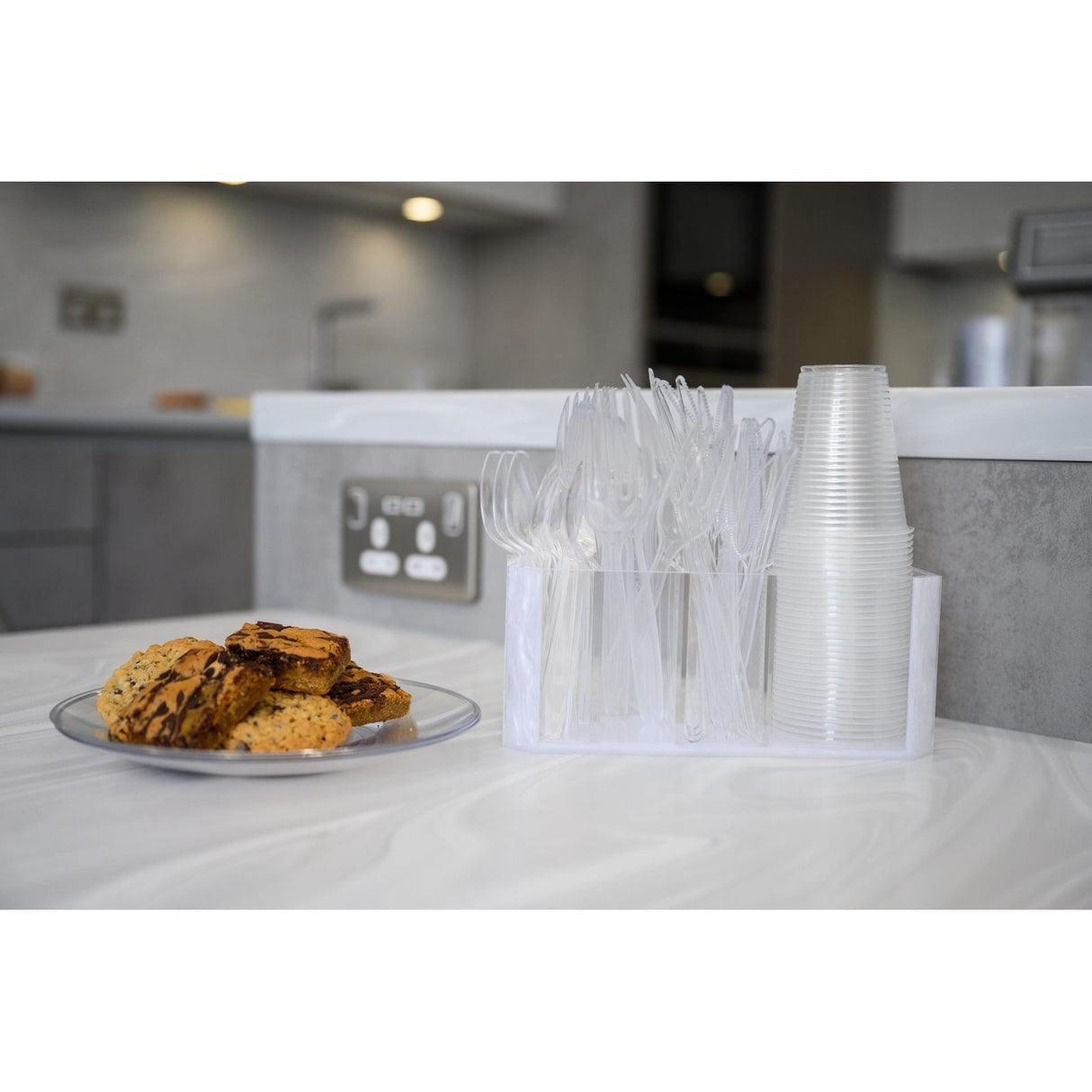 Cutlery Holder White Pearl