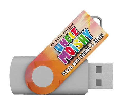 Uncle Moishy - Pesach with Friends & Family USB/Car Stick Price Excludes VAT