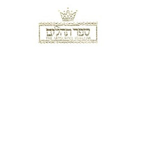 Tehillim 1v White Leather