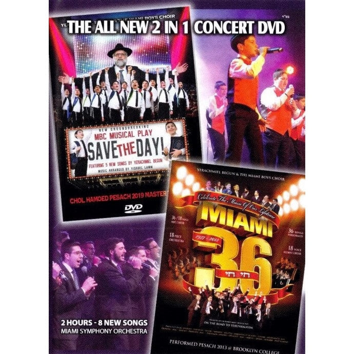 DVD New Miami 2 concerts in 1