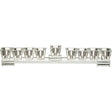 Elegant Crystal Menorah On A Base 27*7cm