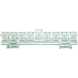 Elegant Crystal Menorah On a Base 27*7cm