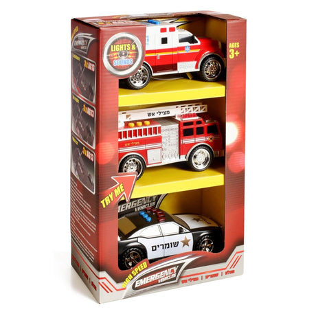 Emergency Vehicles With lights & Sounds