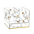 Golden Branch Swivel Cutlery Holder