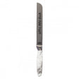 European Steel 8" Challah Knife - Non Serrated - White Marble