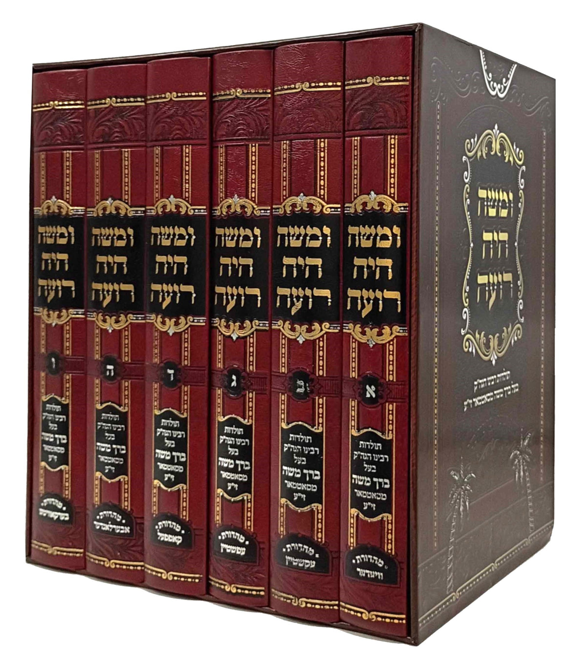 ומשה היה רועה - תולדות הברך משה מסאטמאר / ו' כרכים