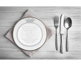 Rosh Hashanah Simanim Card Silver 