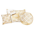 Geometric Laser Cut Pesach Set - Gold