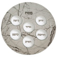 Glass Passover Plate 40 Cm